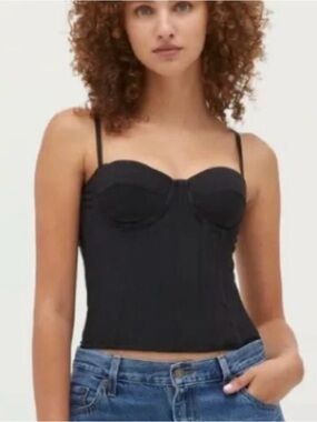 Hill House Elle Bustier in Black, S